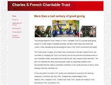 Tablet Screenshot of csfct.org.uk